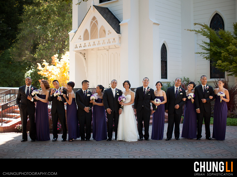 Crowne Plaza Hotel Palo Alto wedding