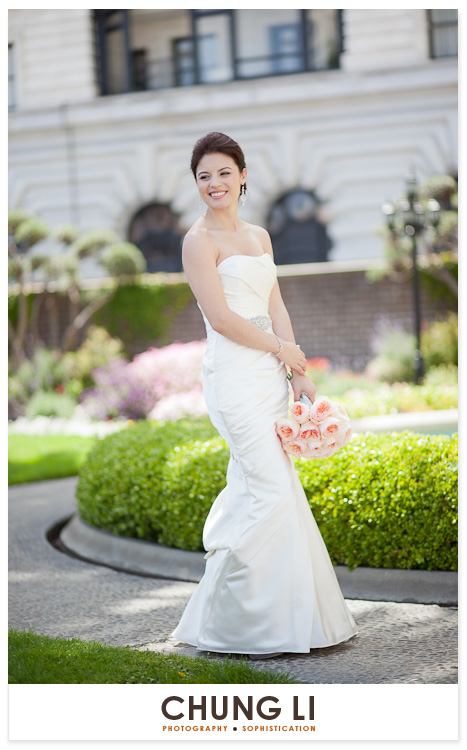 san francisco fairmont hotel roof garden roof top wedding