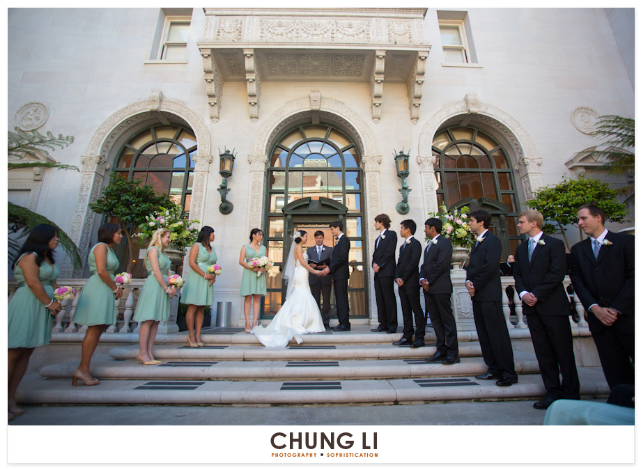 san francisco cable car flood mansion wedding