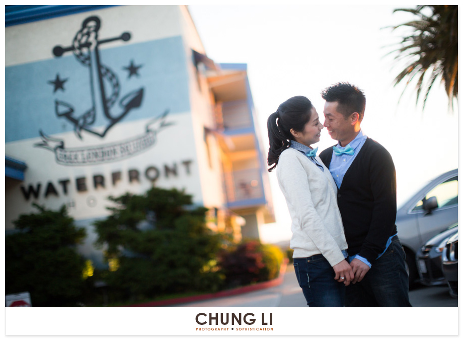 oakland jack london square wedding engagement