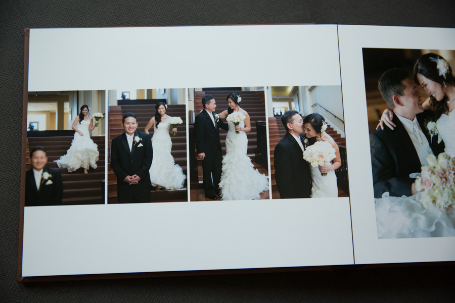 san francisco leather wedding album