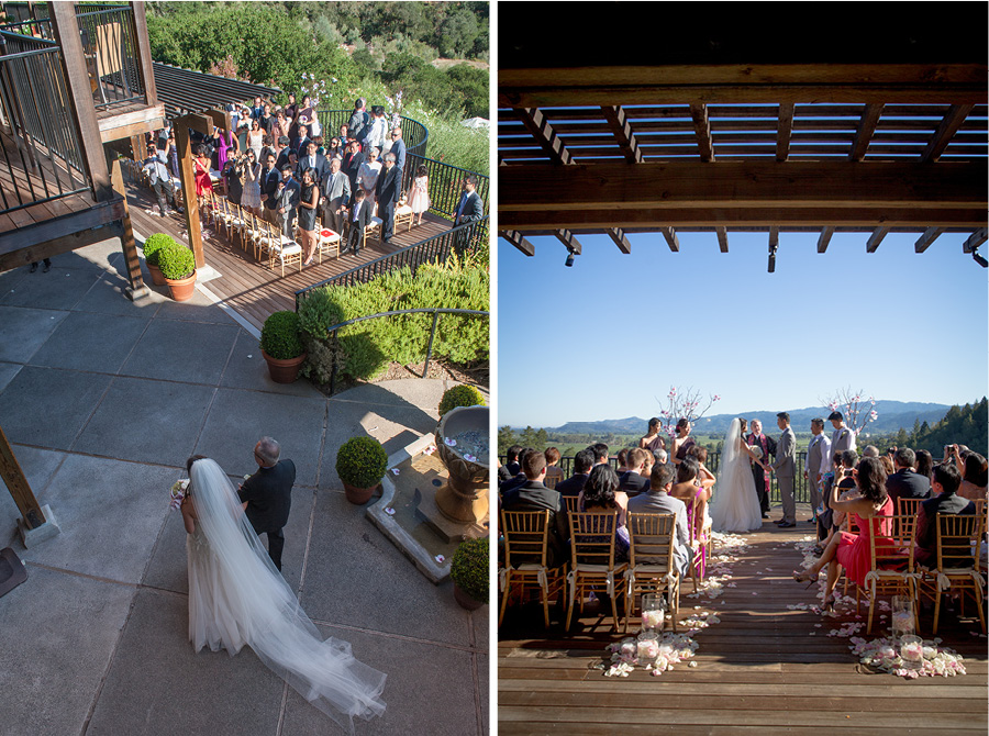 napa wedding photographer auberge du soleil wedding