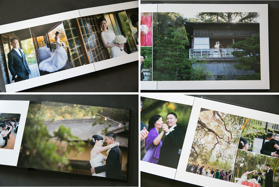 Saratoga Hakone Garden Wedding san francisco wedding album maker