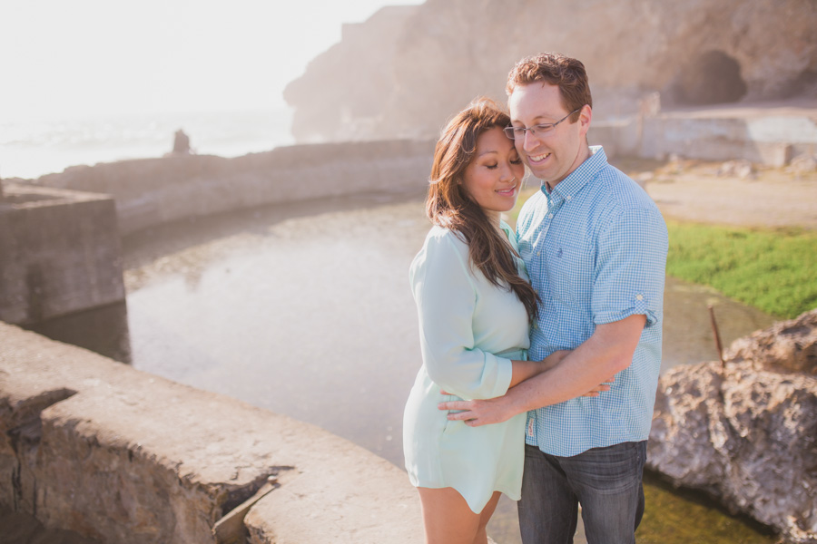 sutro baths cliff house engagement photo photographer