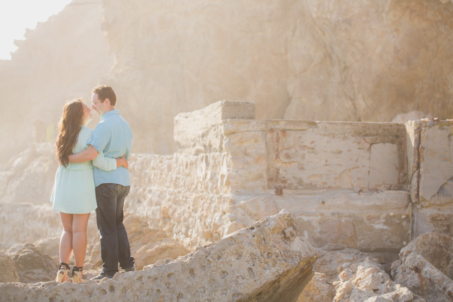 sutro baths cliff house engagement photo photographer