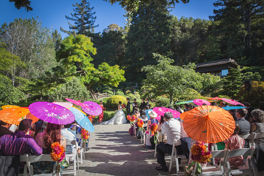 hakone garden wedding photographer