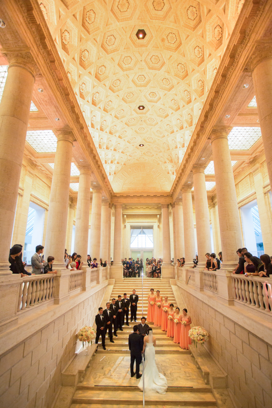 asian art museum wedding photographer