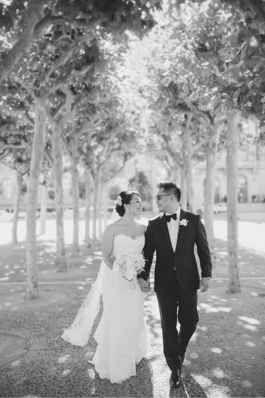 asian art museum wedding photographer -