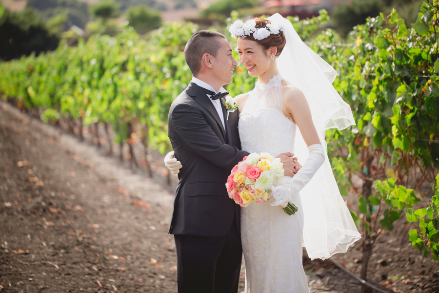 napa gloria ferrer wedding photo