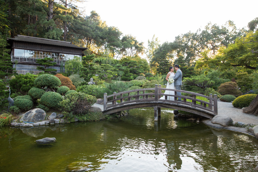 hakone garden wedding photographer