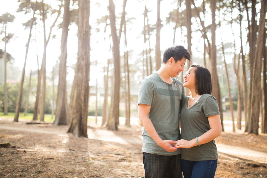 san francisco lands end presidio engagement photo - 5