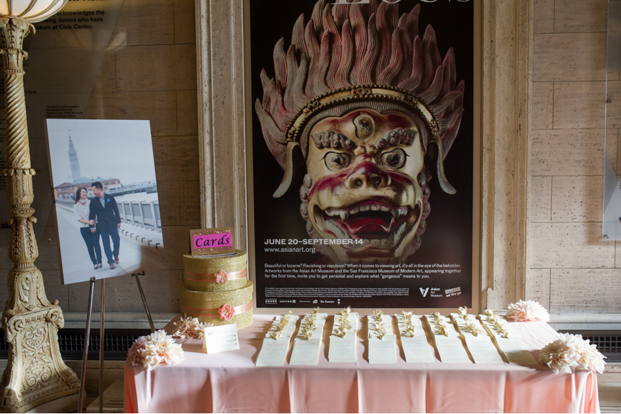 asian art museum wedding photographer