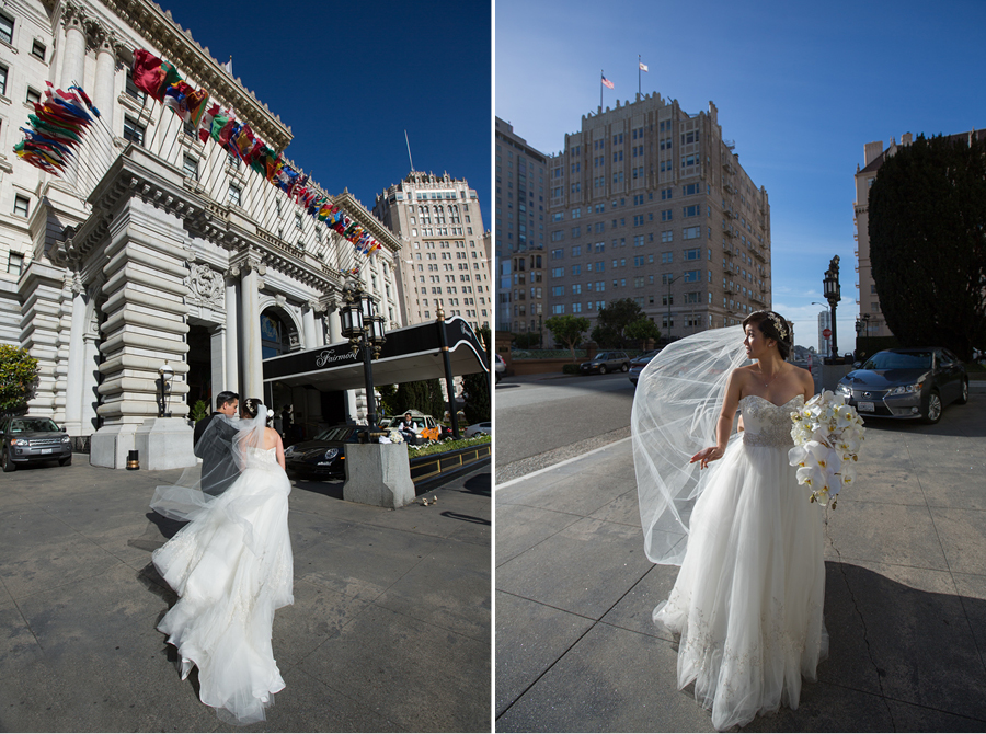 san francisco fairmont hotel wedding photographer