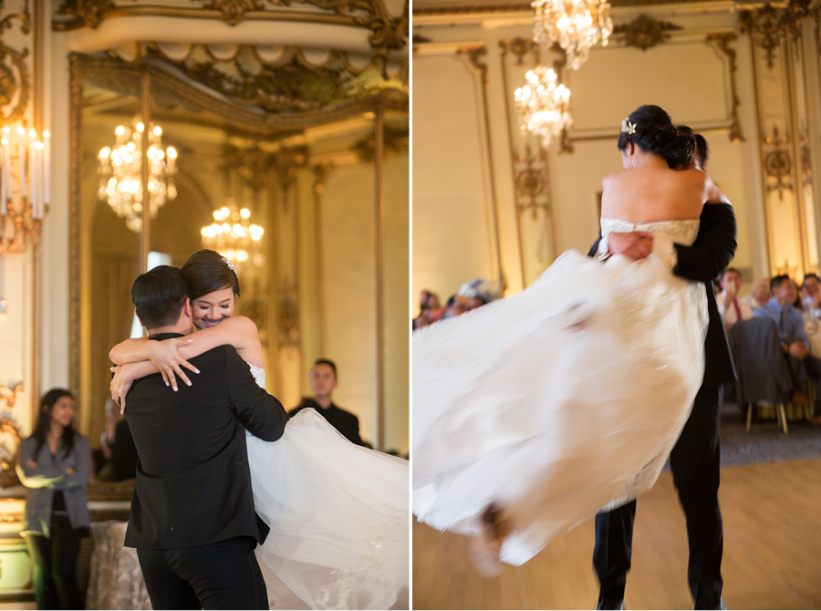 san francisco fairmont hotel wedding photographer