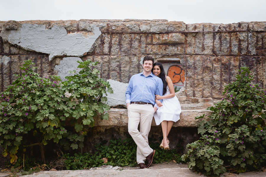 sutro bath ruin sf engagement photo photographer