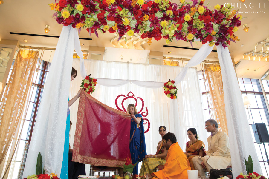 westin st francis hotel indian wedding photographer