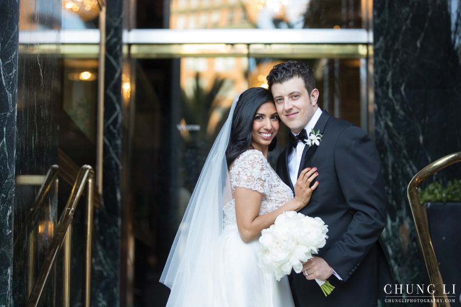 westin st francis wedding photographer