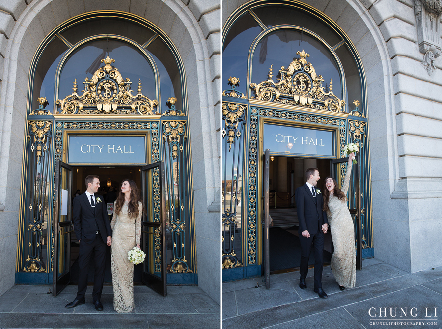 san francisco city hall civil wedding photographer