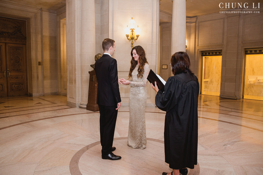 san francisco city hall civil wedding photographer