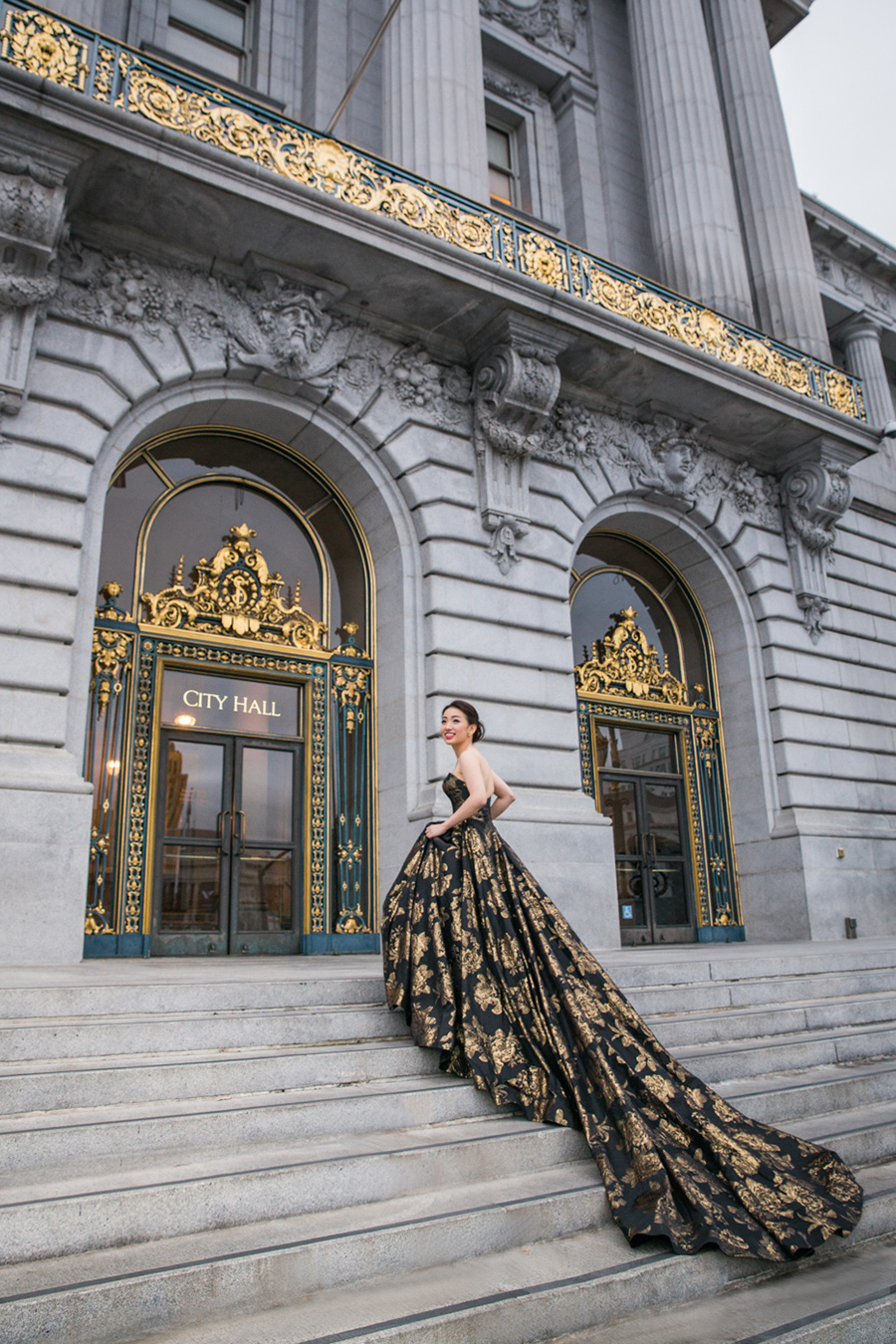 san francisco city hall wedding elopement photographer